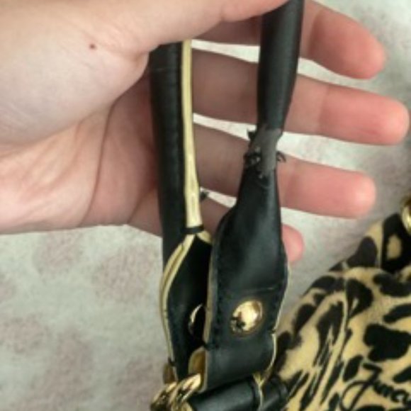 VINTAGE Juicy Couture leopard print tote bag - Picture 5 of 7